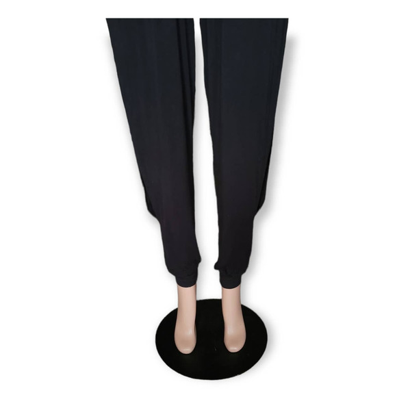 Alo Yoga Intention Side Split Slit Yoga Pants Black Size Medium - Picture 5 of 13